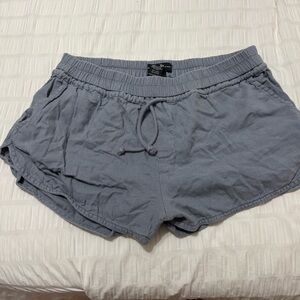 Mini Grey Shorts Washed